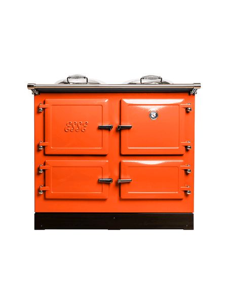 1000T Electric Range Cooker in Pepper Orange