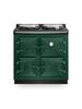 Heritage Compact 900 Electric Range Cooker in Fir Green