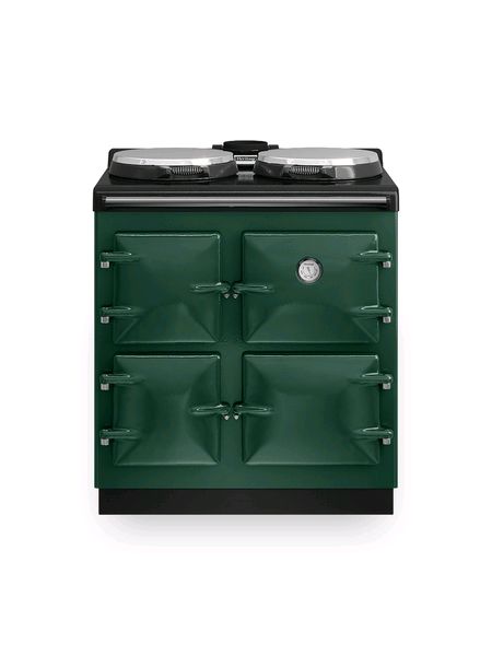 Heritage Compact 840 Oil Fired Range Cooker in Fir Green