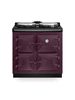 Heritage Compact 900 Oil Fired Range Cooker in Aubergine