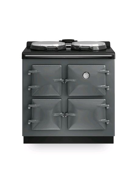 Heritage Compact 900 Oil Fired Range Cooker in Grey