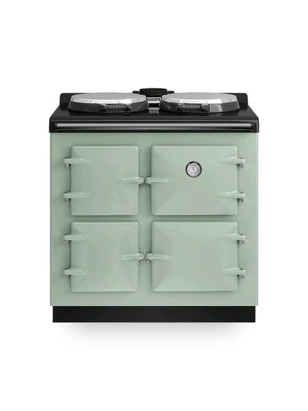 Heritage Compact 900 Oil Fired Range Cooker in Sage