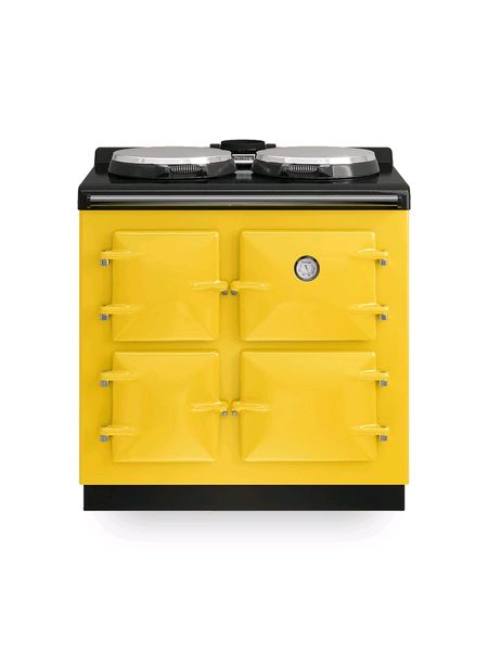 Heritage Compact 900 Oil Fired Range Cooker in Yellow