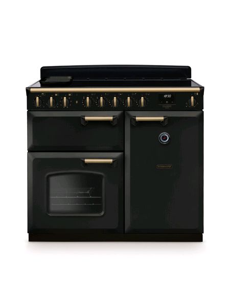 Charcoal Black Antique Brass