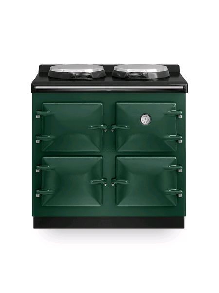 Heritage Standard 975 Electric Range Cooker in Fir Green