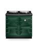 Heritage Standard 975 Electric Range Cooker in Fir Green