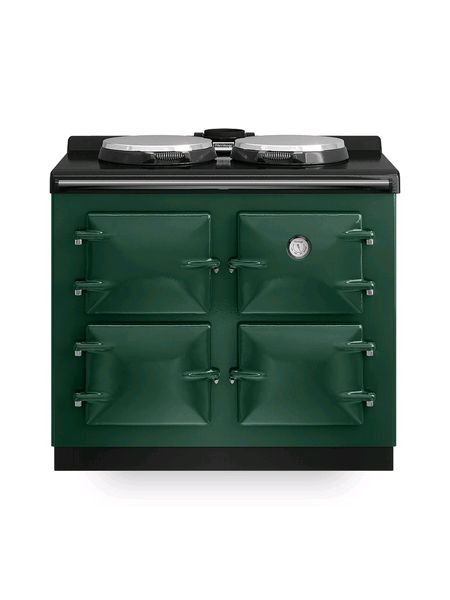 Heritage Standard 1060 Duo Oil Fired Range Cooker in Fir Green