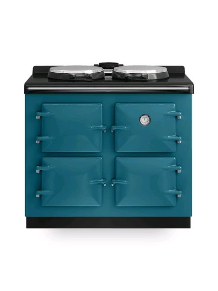 Heritage Standard 1060 Duo Oil Fired Range Cooker in Peacock