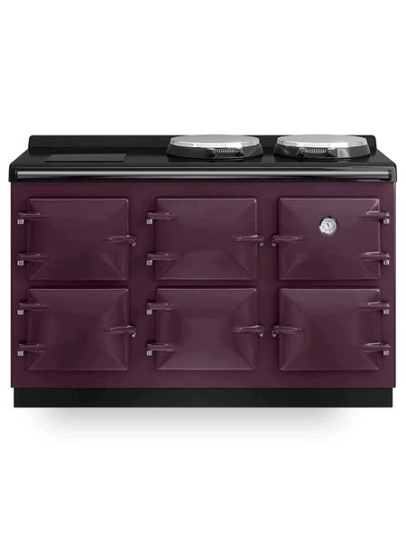 Heritage Grande Electric Range Cooker in Aubergine