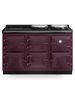 Heritage Grande Electric Range Cooker in Aubergine