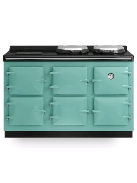 Heritage Grande Electric Range Cooker in Pistachio