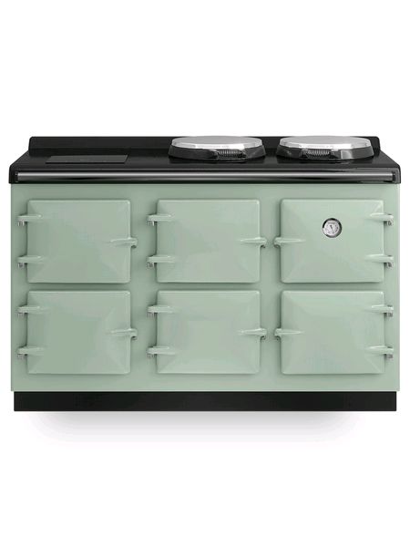 Heritage Grande Electric Range Cooker in Sage