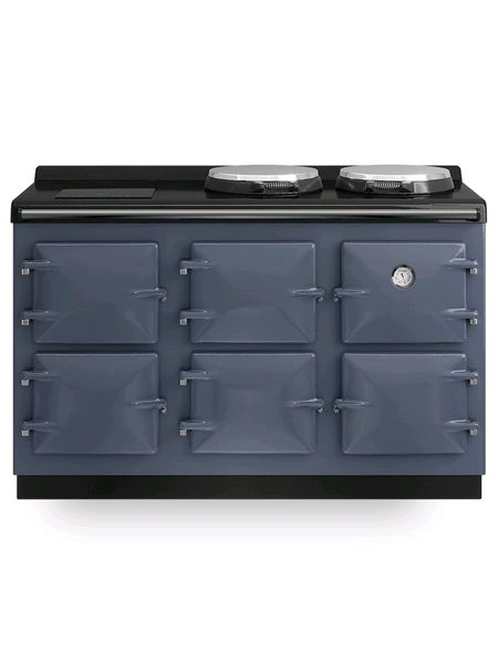 Heritage Grande Electric Range Cooker in Slate Blue