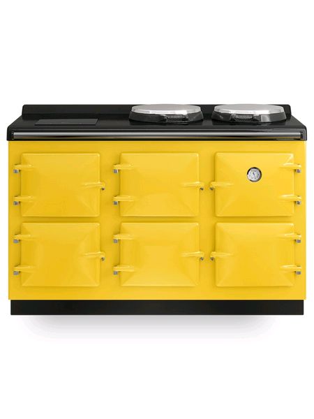 Heritage Grande Electric Range Cooker in Yellow