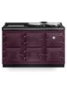 Heritage Grande Quadette Oil Fired Range Cooker in Aubergine