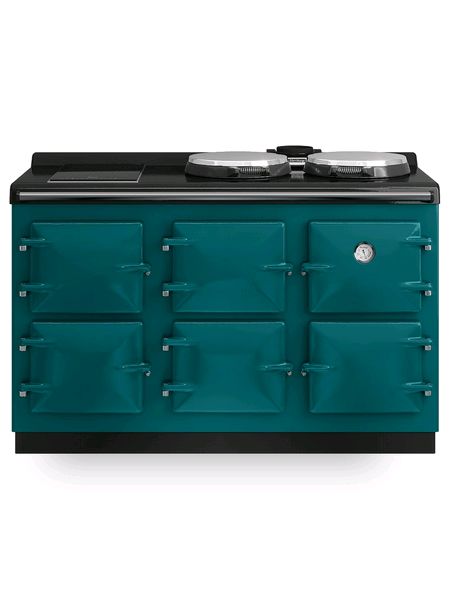 Heritage Grande Quadette Oil Fired Range Cooker in Jade