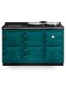 Heritage Grande Quadette Oil Fired Range Cooker in Jade