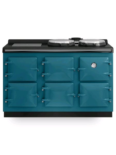 Heritage Grande Quadette Oil Fired Range Cooker in Peacock