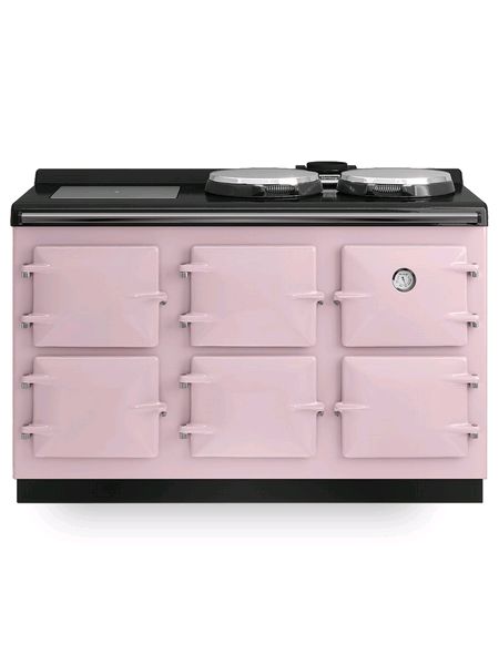 Heritage Grande Quadette Oil Fired Range Cooker in Pink