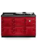 Heritage Grande Quadette Oil Fired Range Cooker in Red