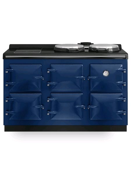 Heritage Grande Quadette Oil Fired Range Cooker in Royal Blue