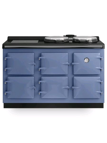 Heritage Grande Quadette Oil Fired Range Cooker in Wedgewood