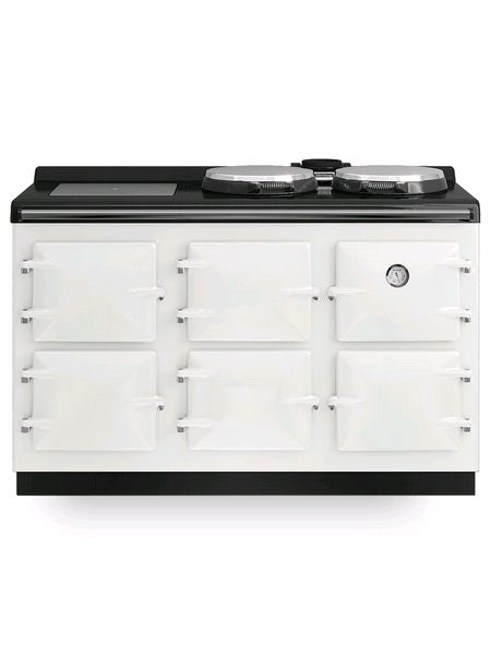 Heritage Grande Quadette Oil Fired Range Cooker in White