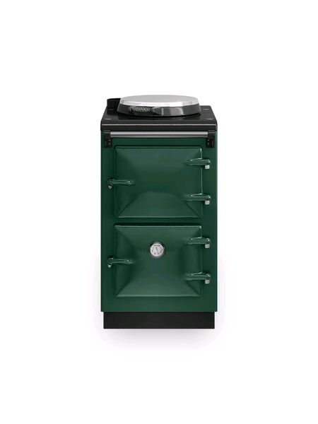 Heritage Uno Cook Oil Range Cooker in Fir Green