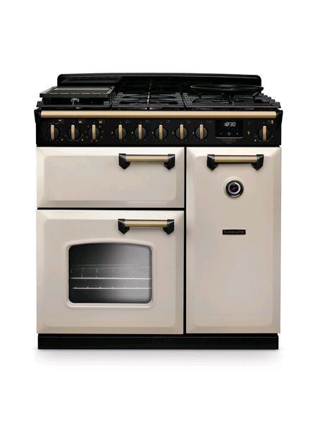 Pale Cream Antique Brass