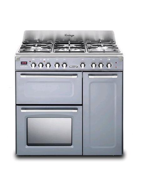 Delonghi vintage 90cm dual Slate Grey