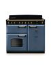 Stone Blue Antique Brass