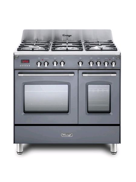 delonghi vintage 90cm twin slate