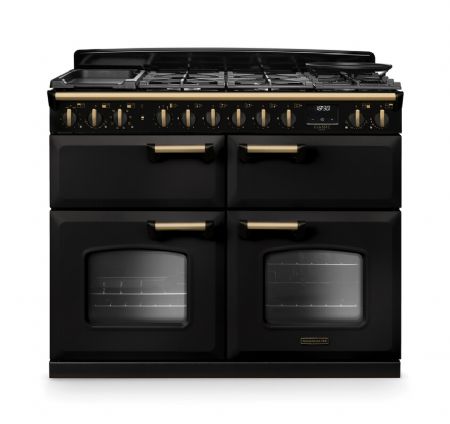 Charcoal Black Antique Brass