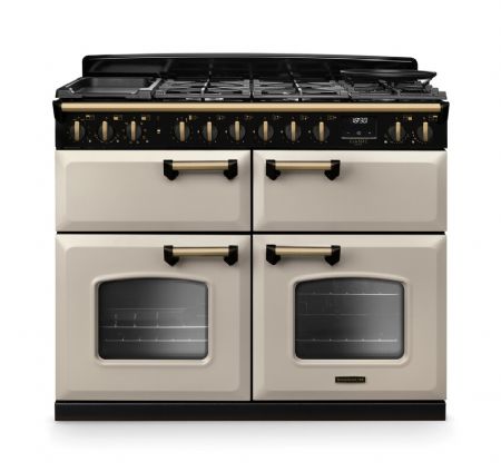 Pale Cream Antique Brass