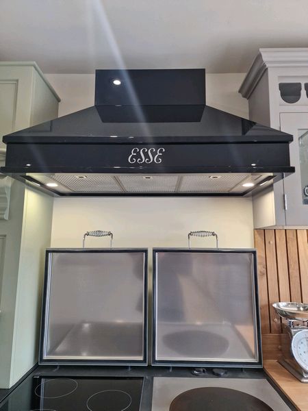 Esse 1000mm chimney hood in Waveney Range Cookers showroom