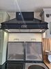 Esse 1000mm chimney hood in Waveney Range Cookers showroom