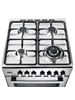 delonghi modern 60cm dual fuel double cavity hob