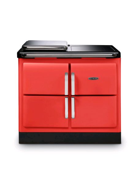 Ranger 100-3i Electric Range Cooker in Tomato Red