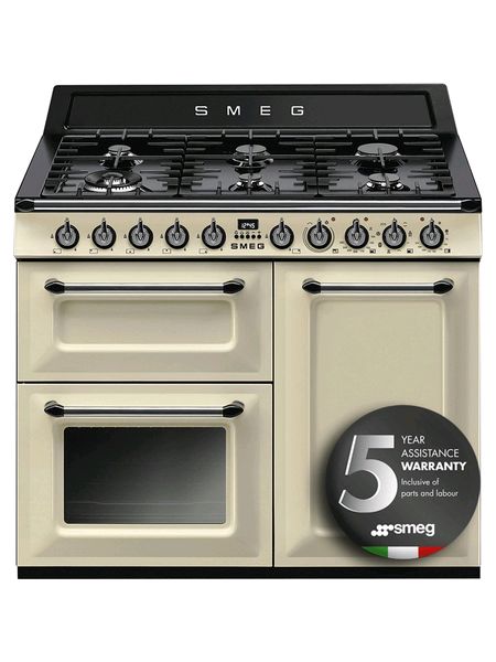 smeg 100cm dual cream