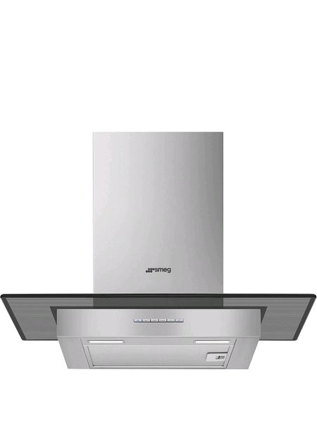 60cm Chimney Hood Stainless Steel and Glass