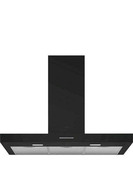 90cm Chimney Hood Matte Black