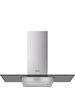 90cm Chimney Hood Stainless Steel and Glass