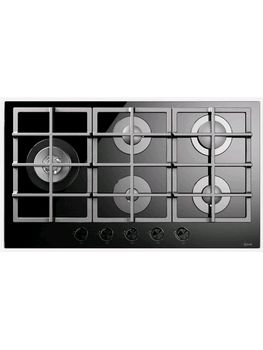 Ilve 90cm Nero Gas Hob