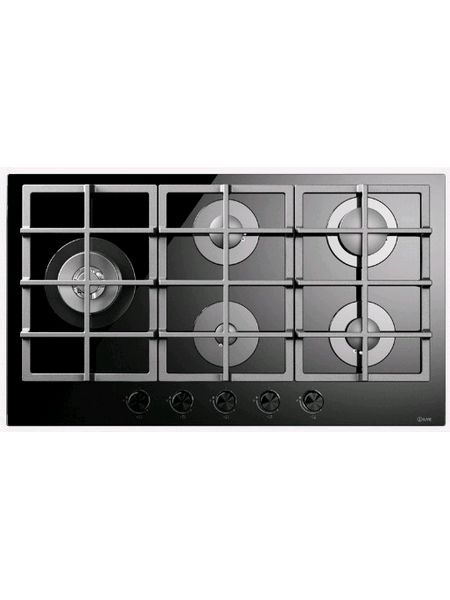 90cm Nero Gas Hob