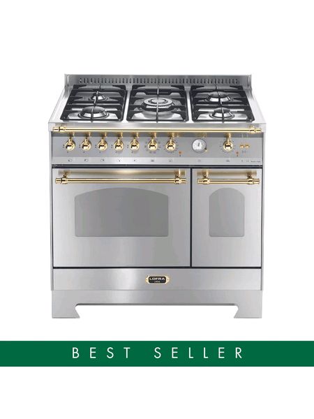 Dolcevita 90cm Double Electric Oven Dual Fuel Range Cooker