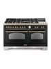 Dolcevita 150cm Mixed Burners Double Electric Dual Fuel Range Cooker