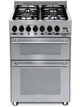 Lofra Lofra Professional 60cm Double Oven Dual Fuel Range Cooker Stainless Steel