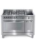 Professional 120cm Mixed Hob Double Electric Oven Dual Fuel Range Cooker