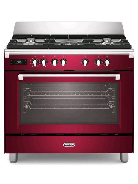Bassano 90cm Electric Multifunctional single cavity cooker with Gas hob