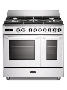 Delonghi Cookers Bassano 90cm Electric Multifunctional cooker with gas hob